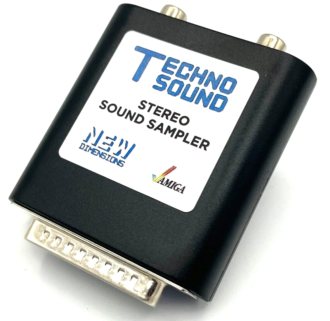 Technosound Turbo Sound Sampler for Commodore Amiga - Black Case thumbnail 4